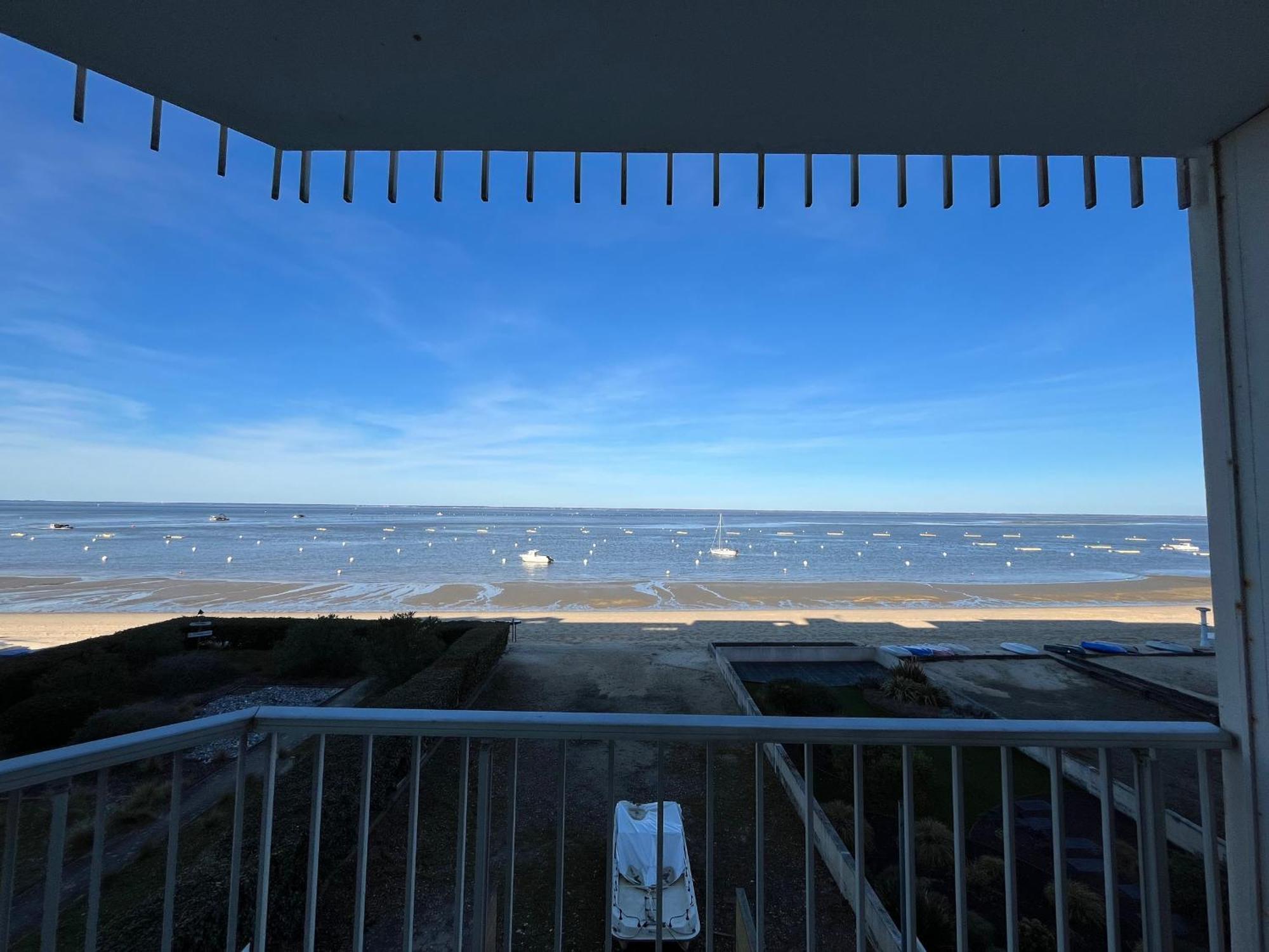 Duplex T1 Vue Mer A Arcachon - Acces Direct Plage - Quartier Aiguillon - Fr-1-319-71 المظهر الخارجي الصورة